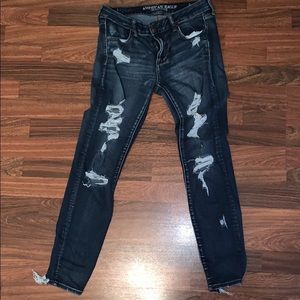Super stretch X American eagle jeans size 8